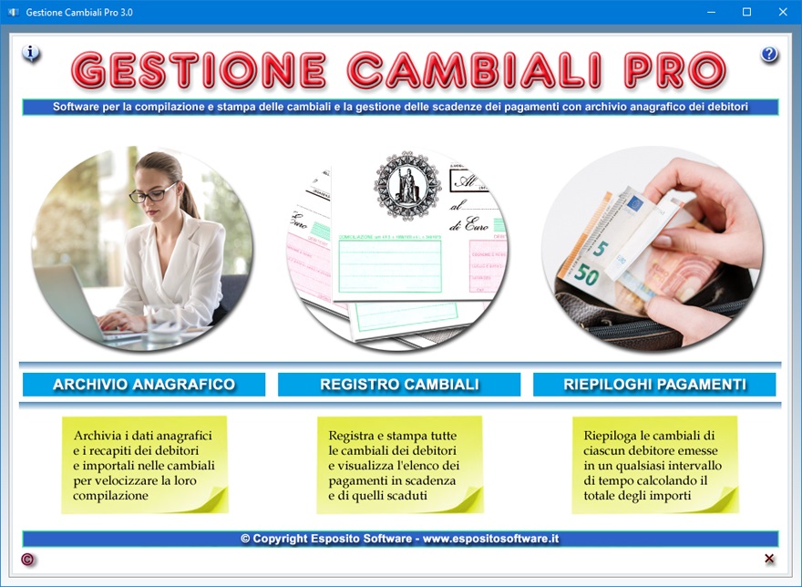 Fare clic per visualizzare la scheda relativa al programma