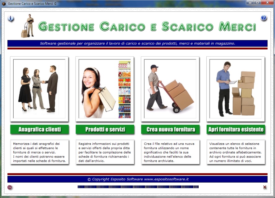 Fare clic per visualizzare la scheda relativa al programma