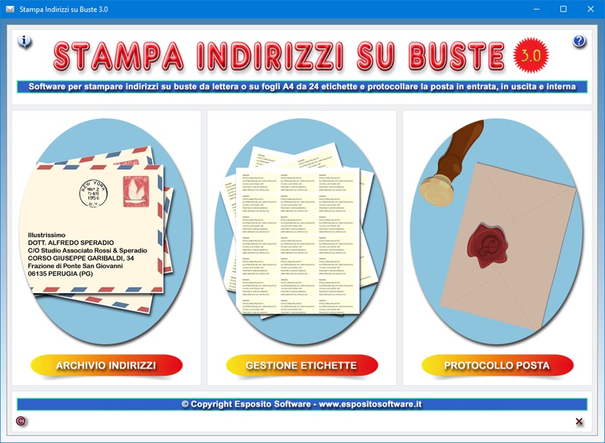 Fare clic per visualizzare la scheda relativa al programma