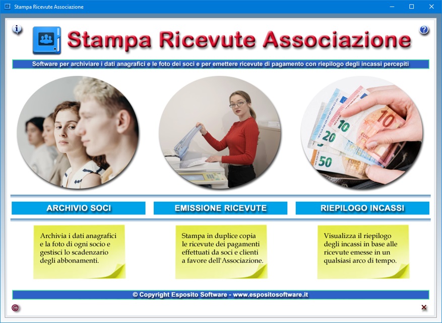 Fare clic per visualizzare la scheda relativa al programma