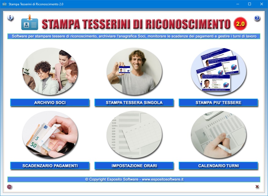 Fare clic per visualizzare la scheda relativa al programma