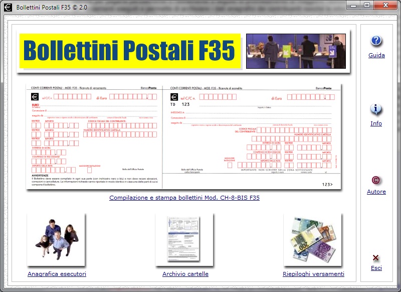 Fare clic per visualizzare la scheda relativa al programma