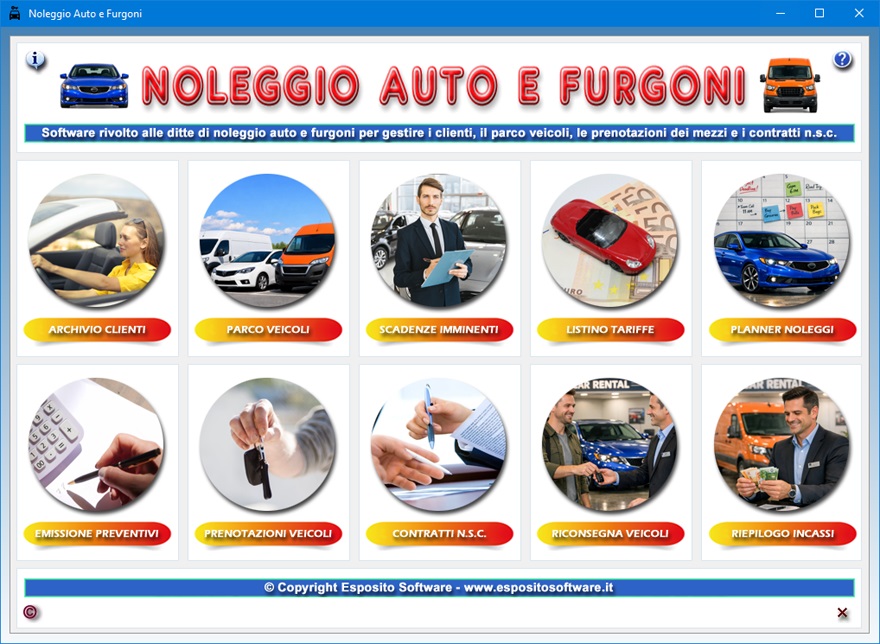 Fare clic per visualizzare la scheda relativa al programma