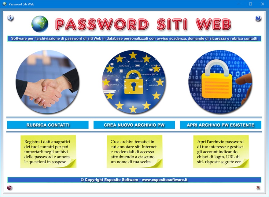  Quaderno Delle Password: Un diario per organizzare password,  username, email e accessi ai siti web
